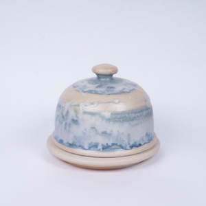 Blue Waves Butter dish