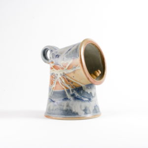 Blue Waves Salt Pig