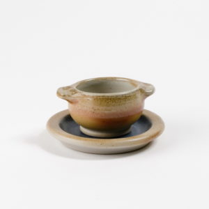 Wood Ash Quaich and Plate